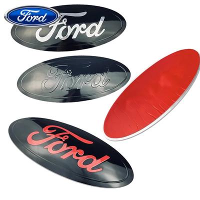 Bilklistermärke 2026 Ford 23,5 cm legering emblem för motorhuv för Ford Explorer Edge Everest Ranger/T8 F150 efter 2019 Transit Tournee