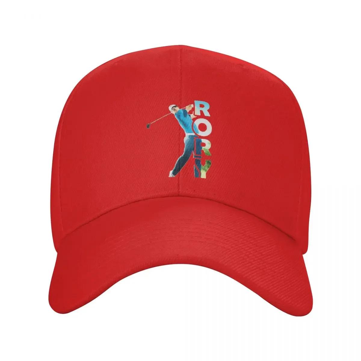 Rory McIlroy hitting the Golf ball at Golf course Baseball Cap Beach Winter hat Women Beach Fashion Unisexs