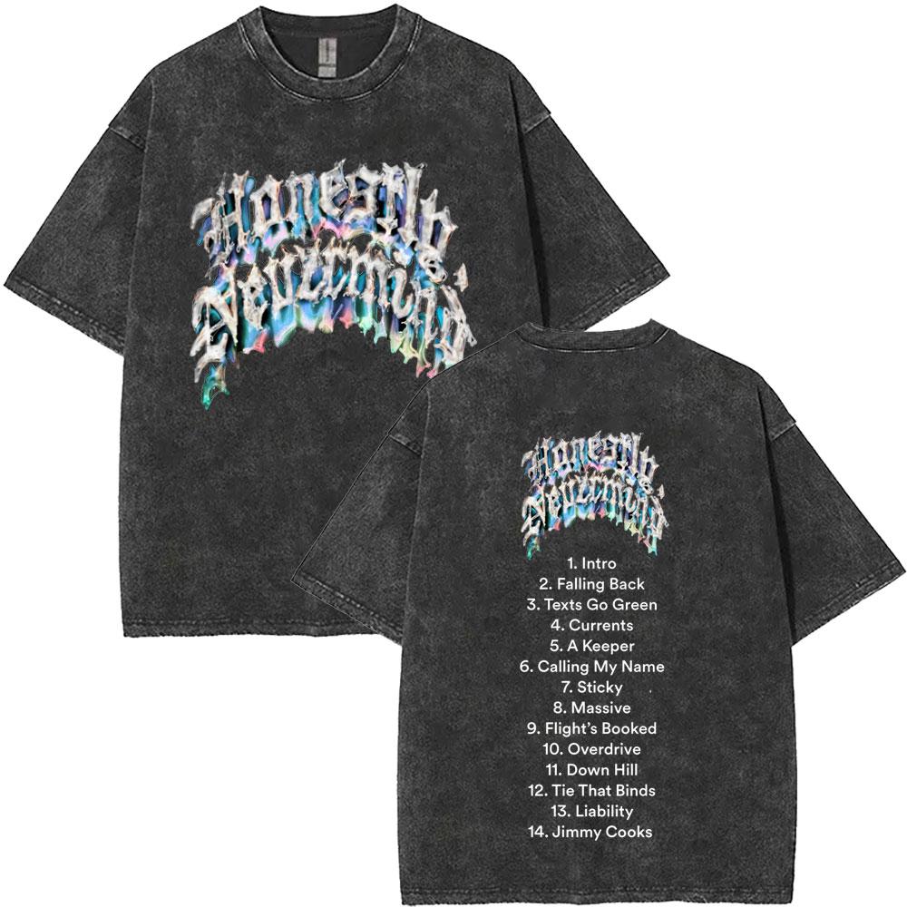 Washed Vintage Rapper Drake Merch 2026 Tshirt Men Women Hip Hop Fashion Pop Music T Shirt Male Summer Cotton Tshirts Fan Gifts