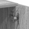 Mobile per Lavatrice Grigio Sonoma 64 x 24 x 190 cm Legno Ingegnerizzato