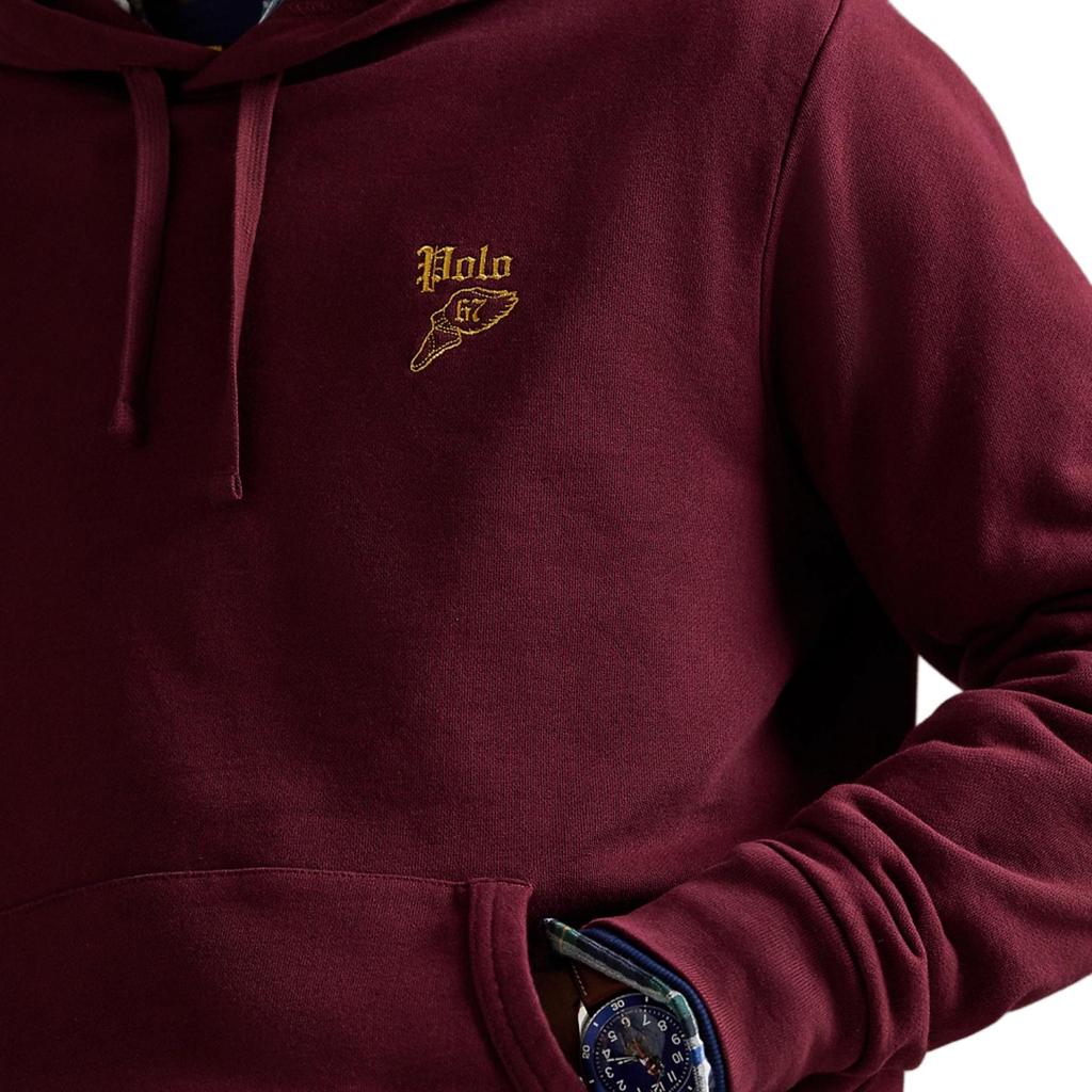 Polo Ralph Lauren Hooded Drawstring Logo Long Sleeve Sweatshirt Men sweatshirt MNPOKNI16824709-600
