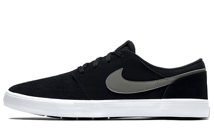 Nike Sb Portmore Ii Solar Black Dark Grey White 880266-001 36.5