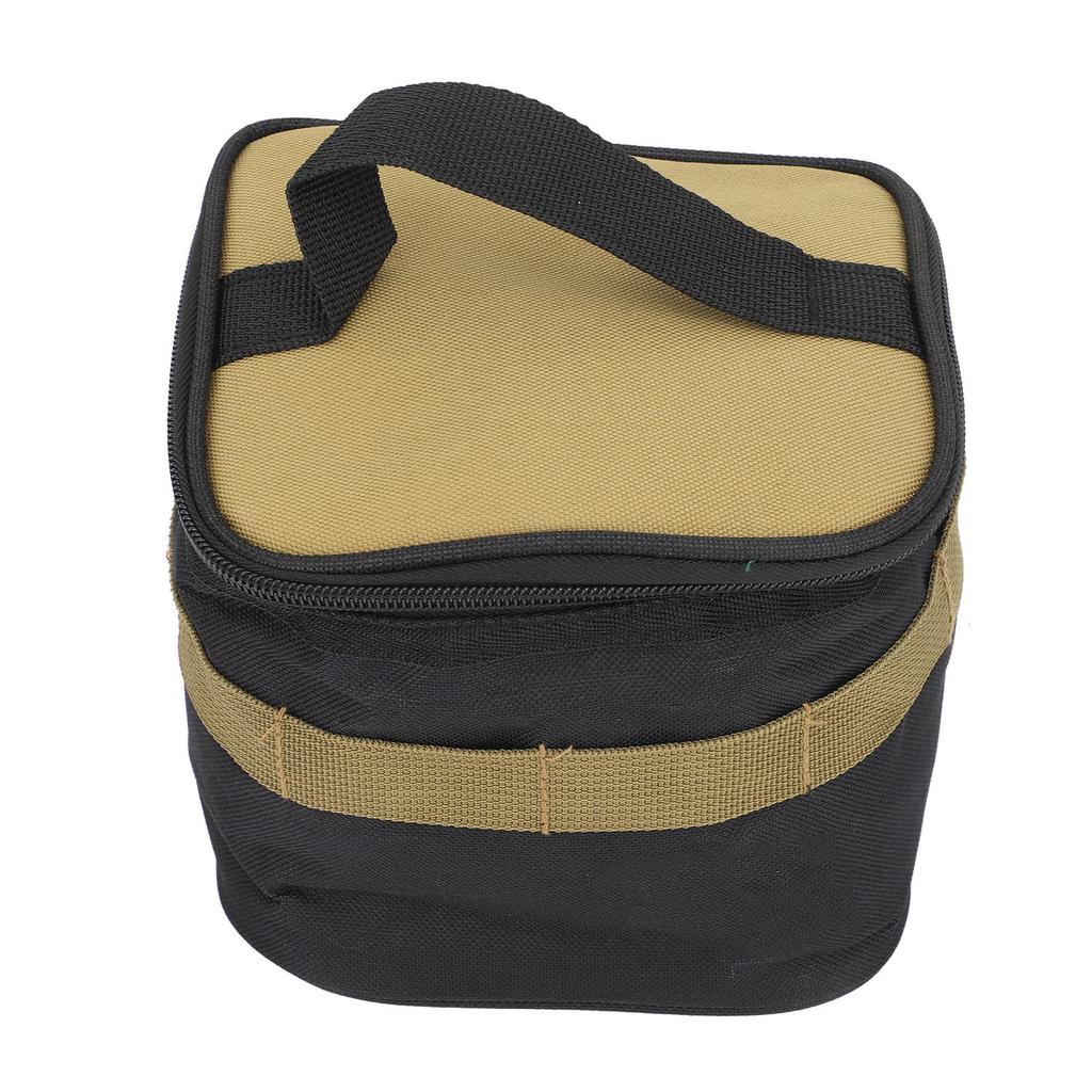 Spice Jars Storage Bag Large Capacity Stylish Look Lightweight Portable Oil Bottle Storage Bag for Picnics Traveling