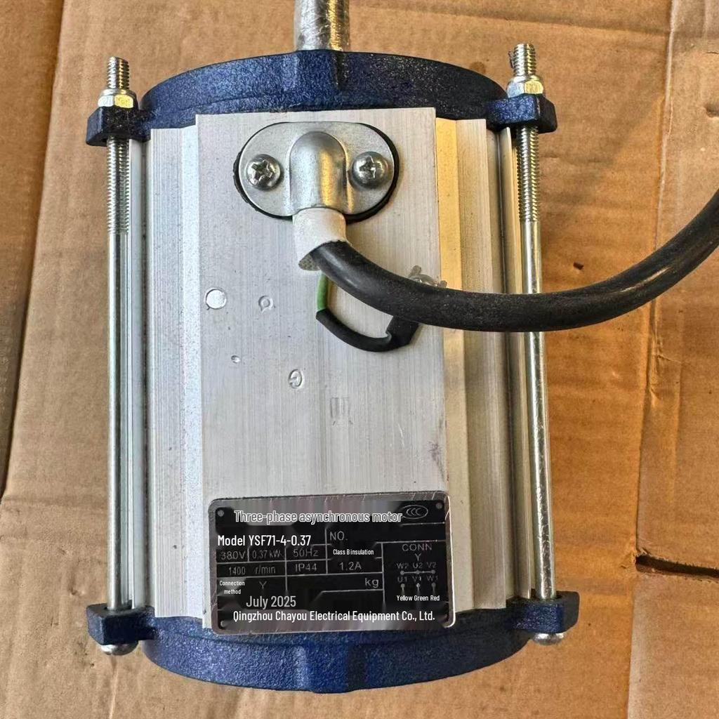 Třífázový motor 380 V pro podtlakový odsávací ventilátor pro větrání v zemědělských farmách
