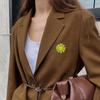 Multicolor Cute Daisy Flower Brooch Plant Sunflower Set Lapel Pin Enamel Pin Coat Collar Brooch Ladies Girls Men's Jewelry Gift