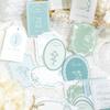 30pcs/lot Memo Pads Sticker Material Paper  Four Seasons Forest Junk Journal Scrapbooking Cards Retro  Decoration Paper