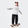 Lee Kids Kids' Cooling Anti-bacterial Striped Faux Two-Piece T-shirt
