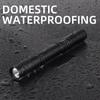 Flashlight Pen Holder Mini Waterproof and Convenient LED Aluminum Alloy UV395nm Purple Light Pen Light No. 7 AAA Dry Battery Light