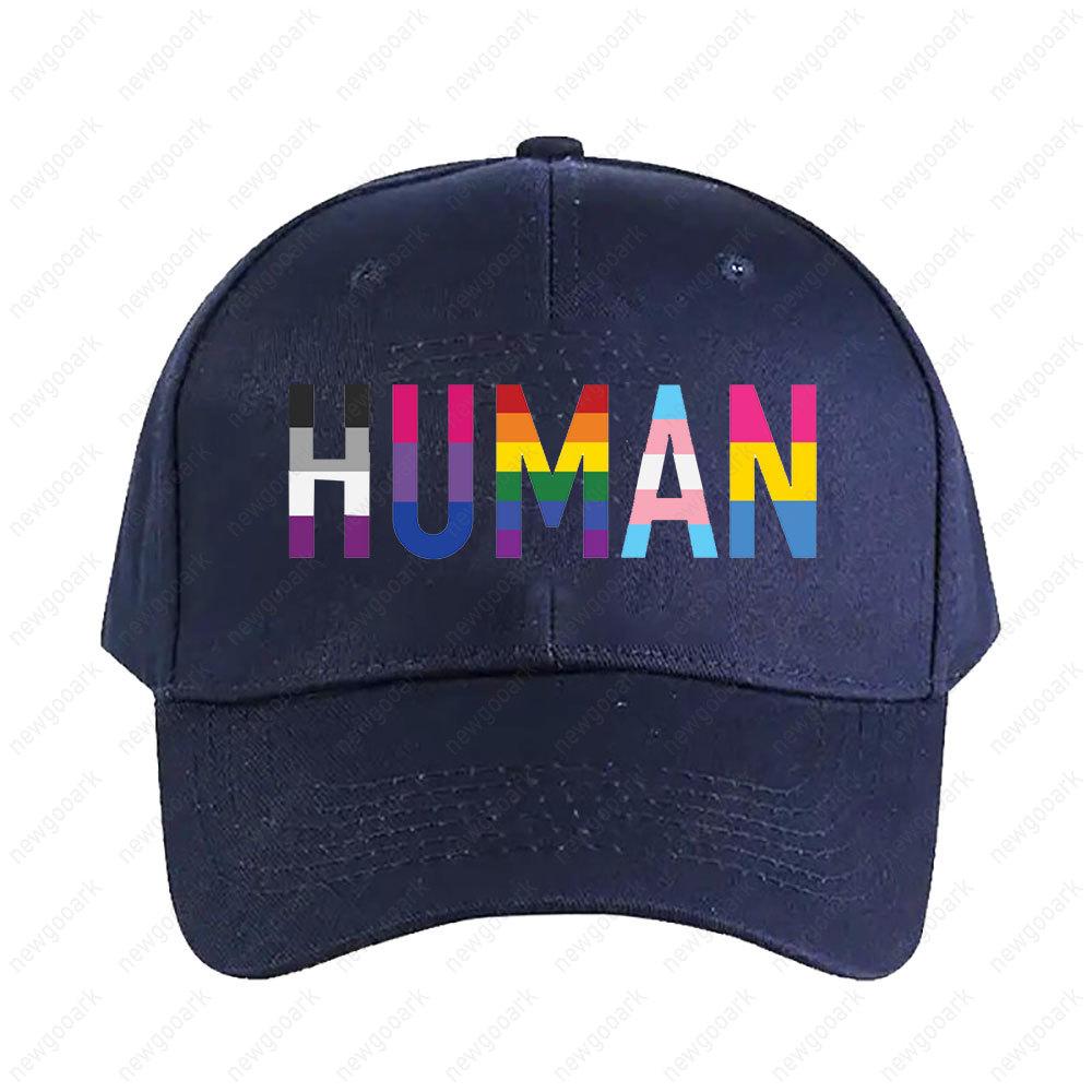 Human Various Queer Flags Homosexual Cap Woman Man Adult Peaked Hat Fashion Casual Adjustable Printed Baseball Caps Trucker Cap