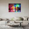 Colored Frameless Horse Wall Decoration Painting Animal Art Home Gift Decorate