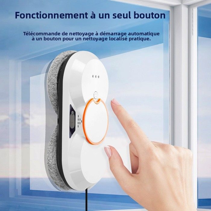 Window washer robot - NOBRAND - Automatic - Intelligent navigation - 60ml tank - Remote control