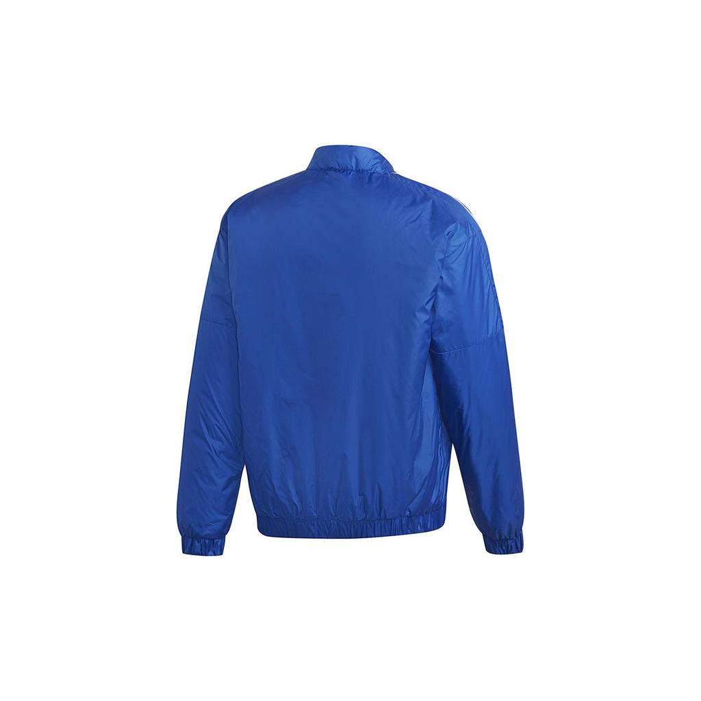 Adidas Puffer Jackets Men's Royal Blue Baseball Collar Thickened Other GH4579