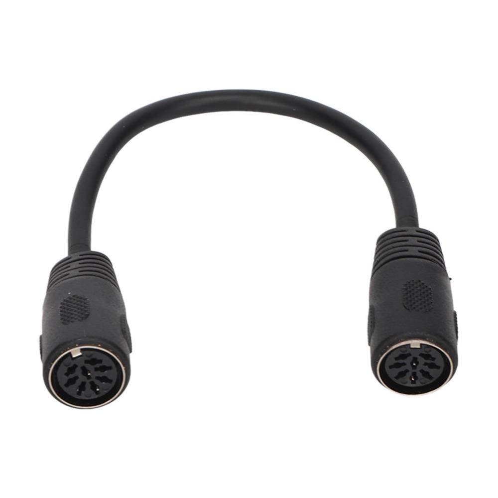 

Flexible Audio Signal Cable Pure Copper Core DIN 8Pin Female Sound Cable Sound Cable Application 0.2m