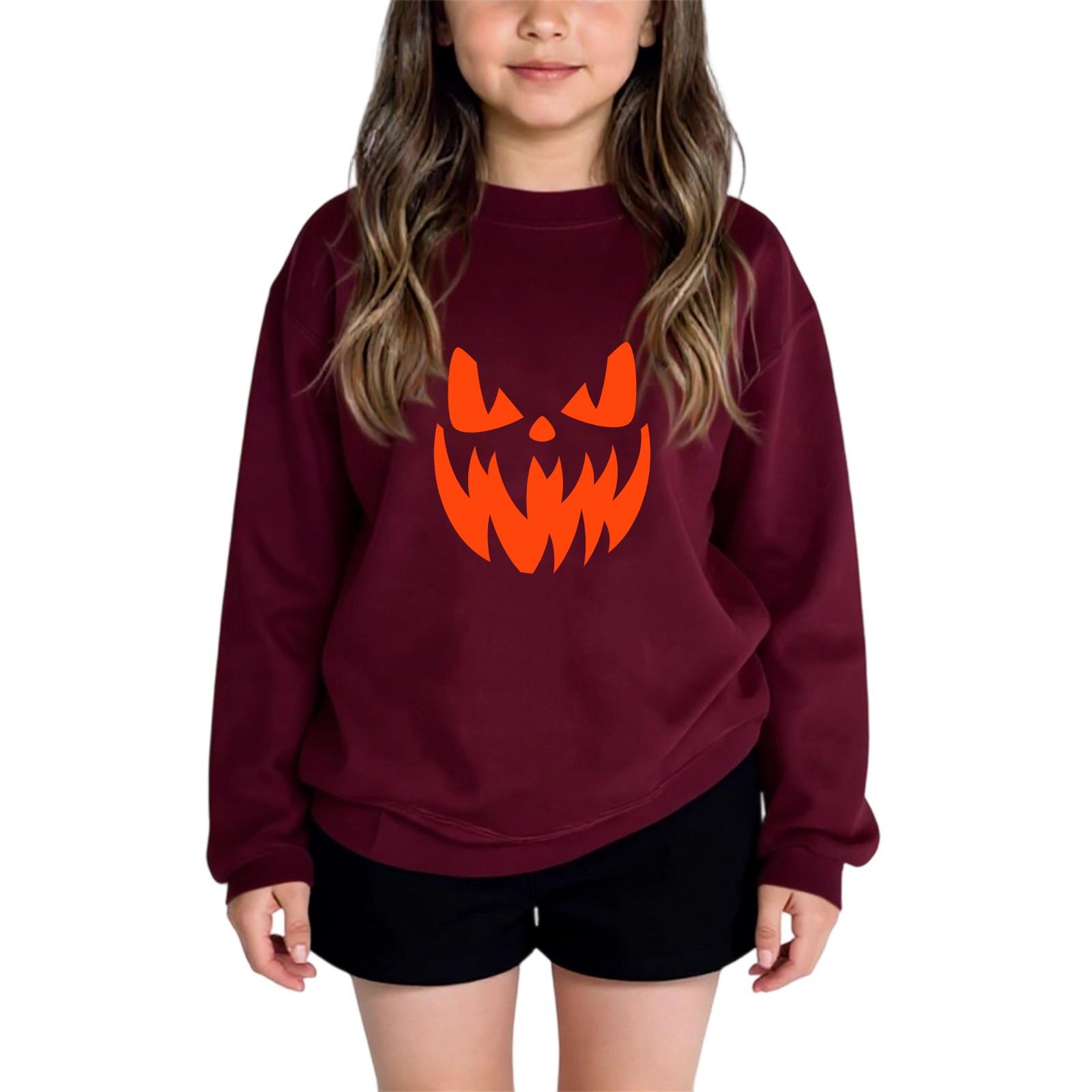 

Дитяча мода для хлопчиків і дівчаток Щоденні універсальні повсякденні світшоти з круглим вирізом Щоденні світшоти з довгими рукавами в стилі печворк 110 винний