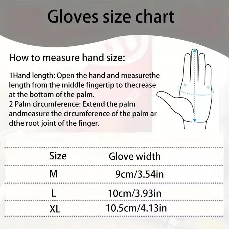 Spring Autumn Anti Slip Full Finger Gloves for Unisex Touch Screen Mesh Breathable Comfortable Gloves Outdoor Cycling Equipment