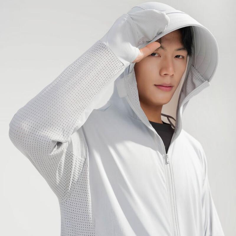 Мужская легкая охлаждающая куртка WEZHO с защитой от солнца UPF 50+
