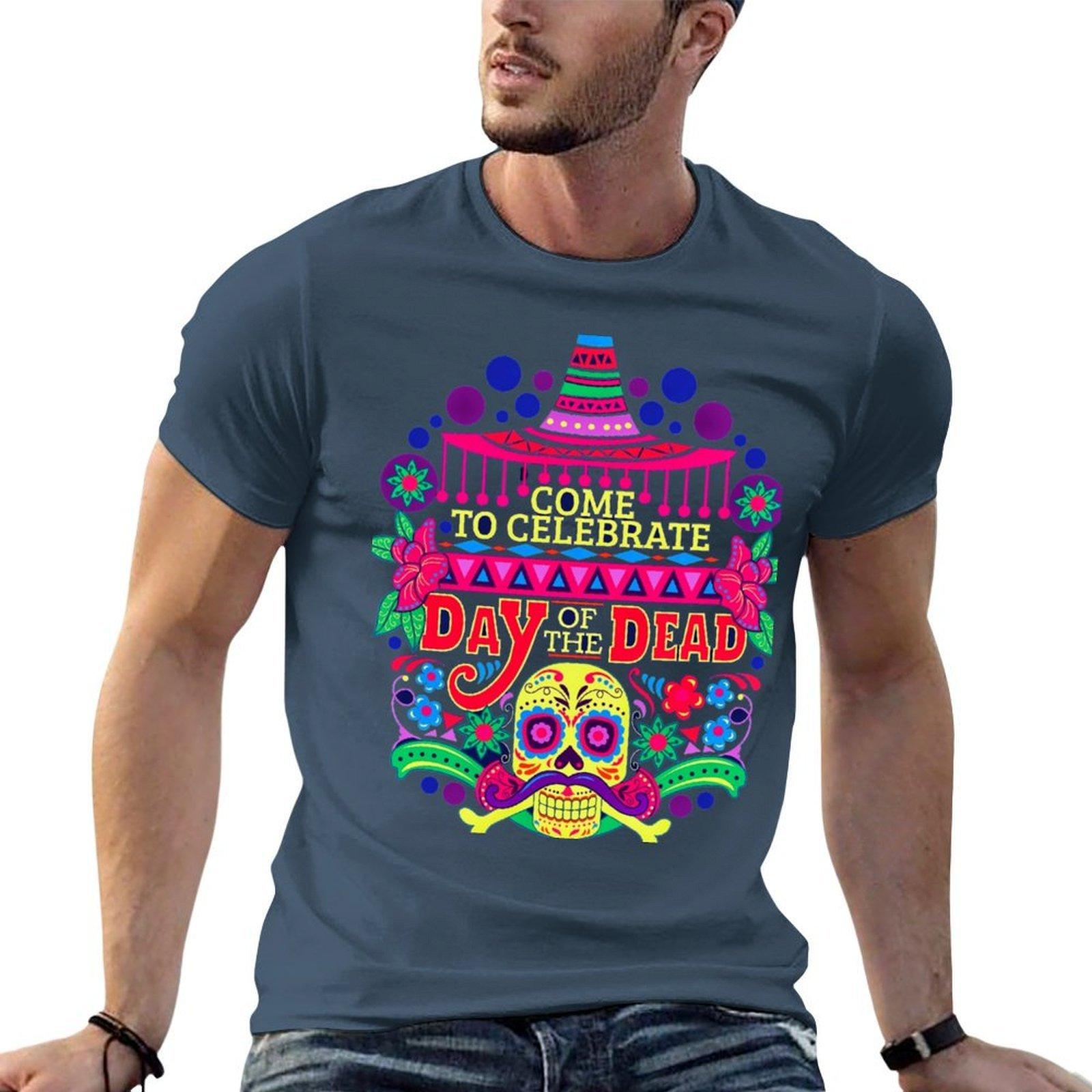 Day Of The Dead Sugar Skull For Mexican Celebration Tshirt Holiday Party Tshirt For Unisex S