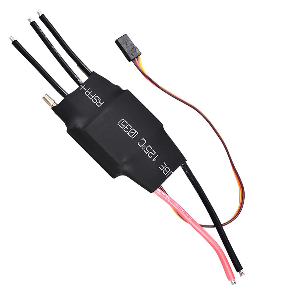 60A Brushless ESC, RC Boat Model Racing Kit Water Cooling Electric Speed Controller With 5V/3A UBEC for RC Boat