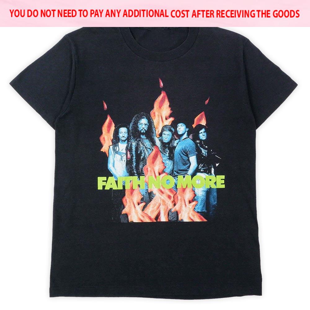 

Vtg Faith No More Band The Real Thing Shirt Black S-5XL SN216 Unisex T-Shirt XL