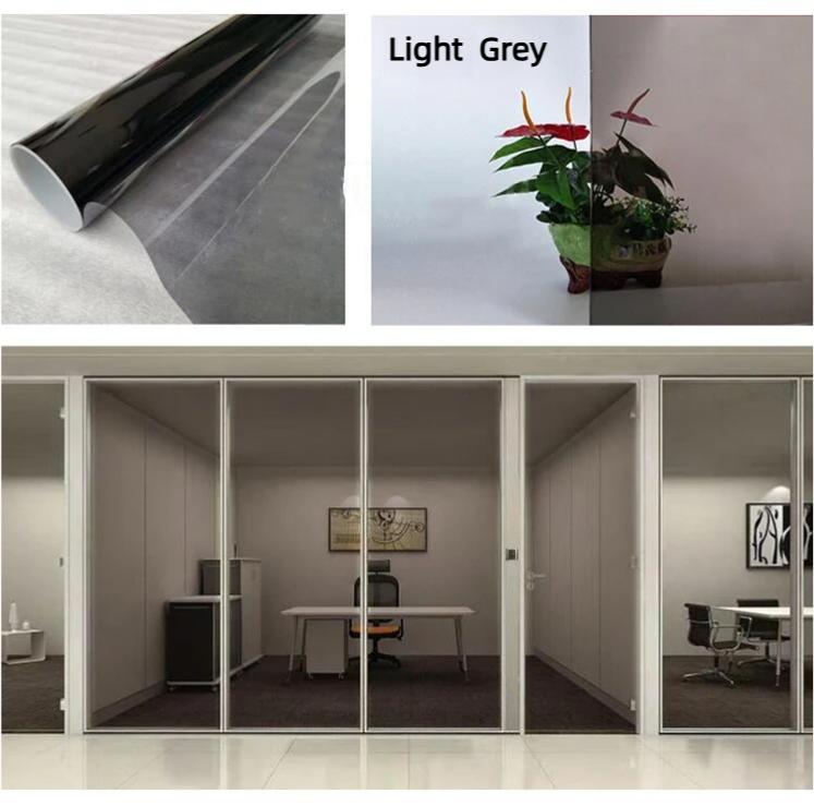 Rainbow Window Sticker Adhesive Vinyl Explosion-Proof Sun-Blocking Decoration Raamfolie For Window Door Glass Partition