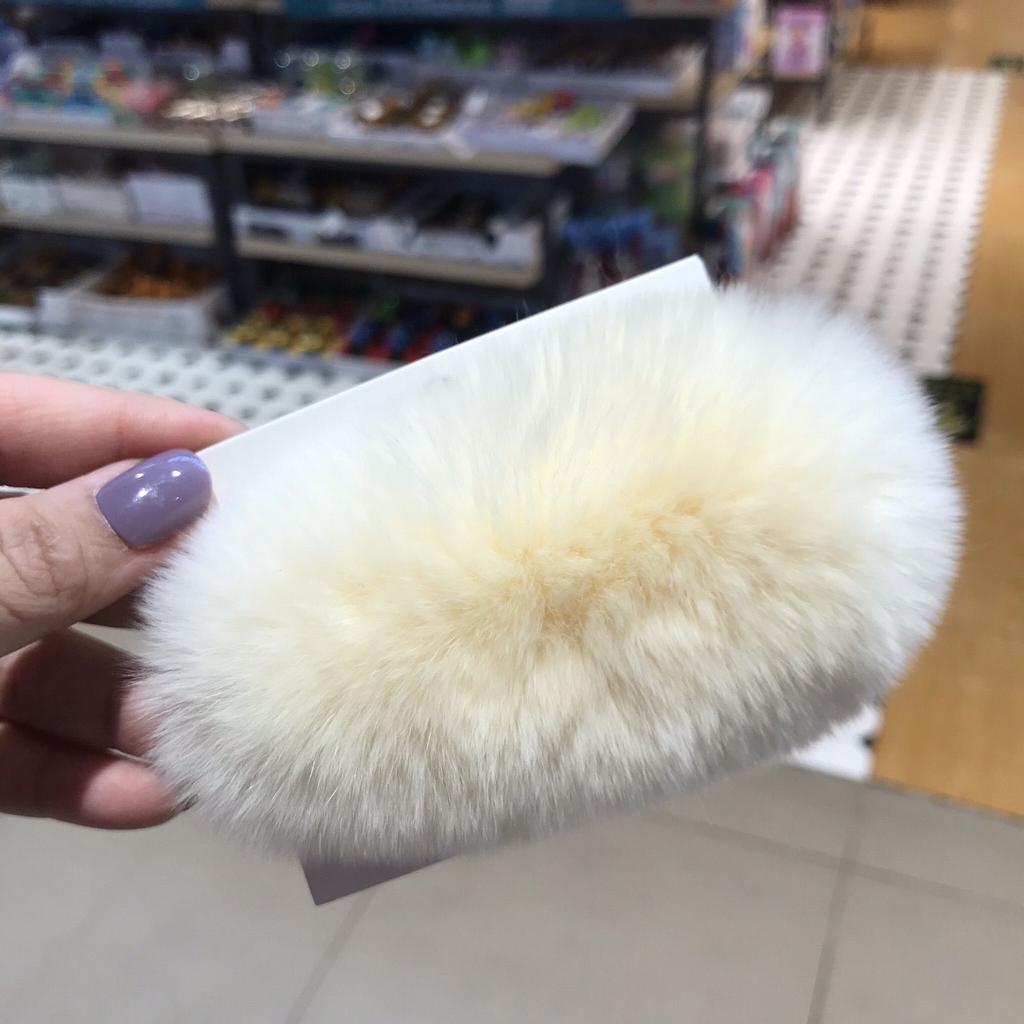 Real Rabbit Fur, Fur, Headband, Hat, Women's Autumn and Winter Forehead To Keep Warm, Going Out, Headgear, Headgear, Women's Hair Band, Plush Headband