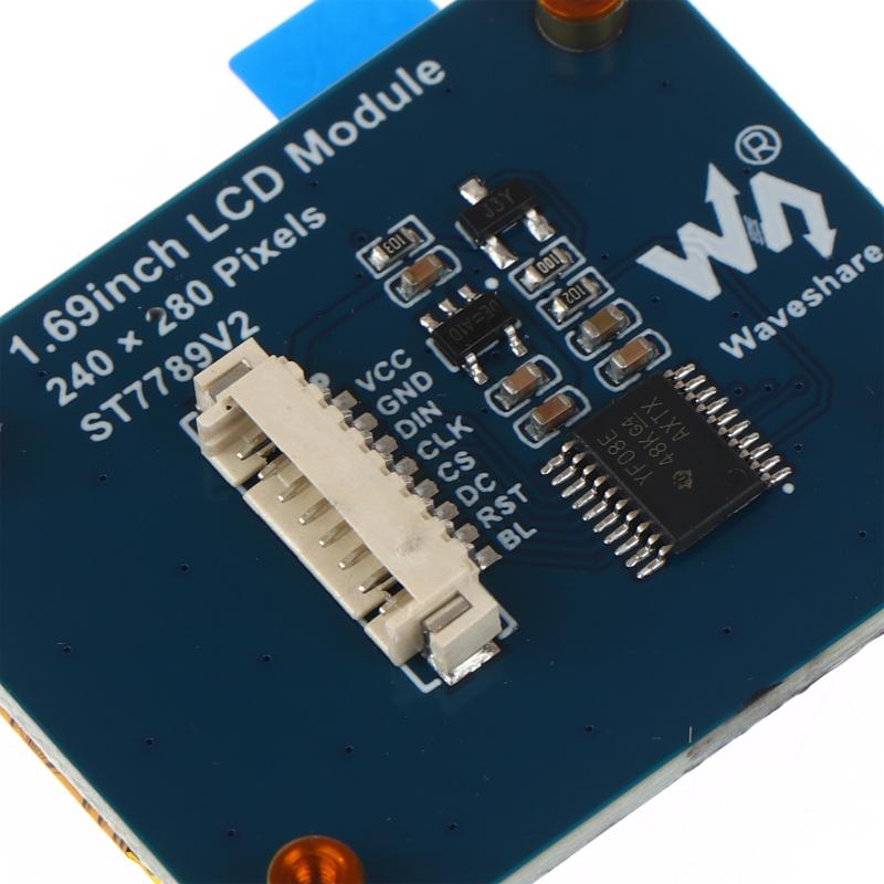 1.69 Inch Lcd Ips Display 240×280 Resolution St7789V2 Driver Chip With Spi Interface Module For Arduino