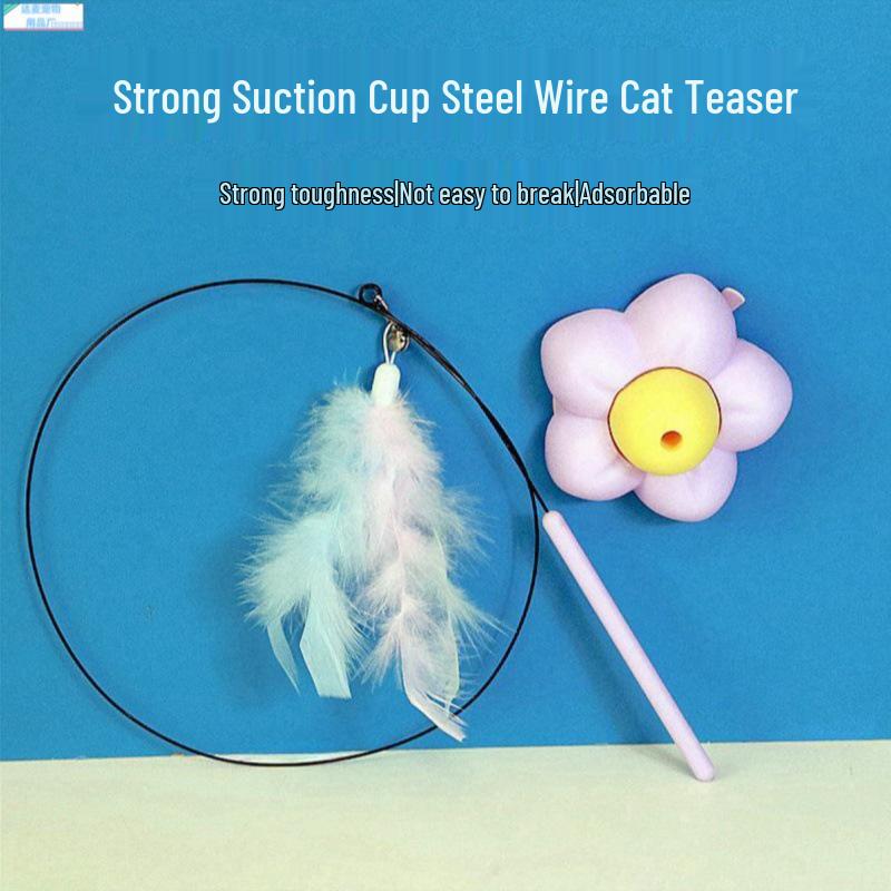 Cute Plush Mint Mouse Cat Toy for Self-Entertainment and Relief
