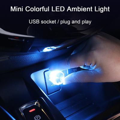 Osvětlení interiéru auta Praktické Plug and Play kompaktní sváteční LED ambientní příslušenství