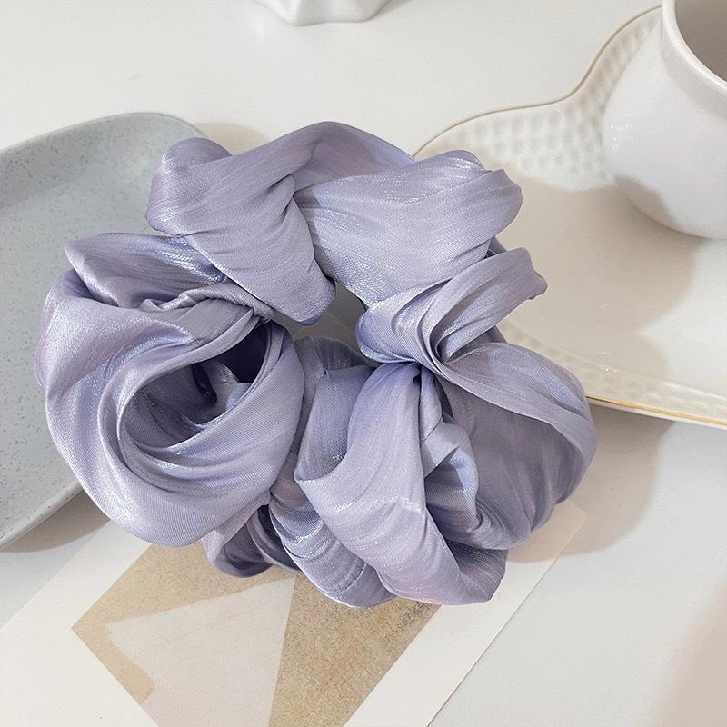 Silk Satin Scrunchies Hair Bands Women Korean Girls Elastics Hair Band Ponytail Hold Hair Accessories Headwear