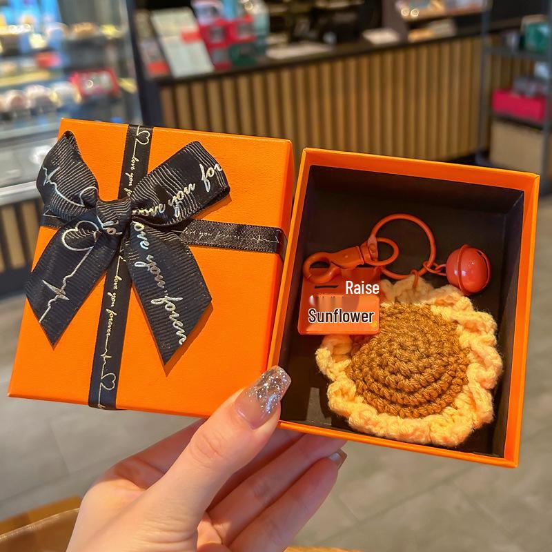 Wish-Fulfillment Crochet Keychain - Girly Style, Perfect for Keys & Backpacks