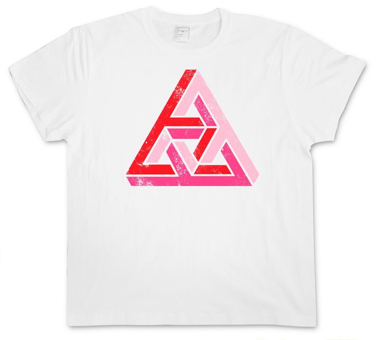 

PENROSE LOGO SIGN II T-Shirt Mens Womens Tees Top Big Triangle Bang TBBT Theory Parkett Treppe NERD 4XL