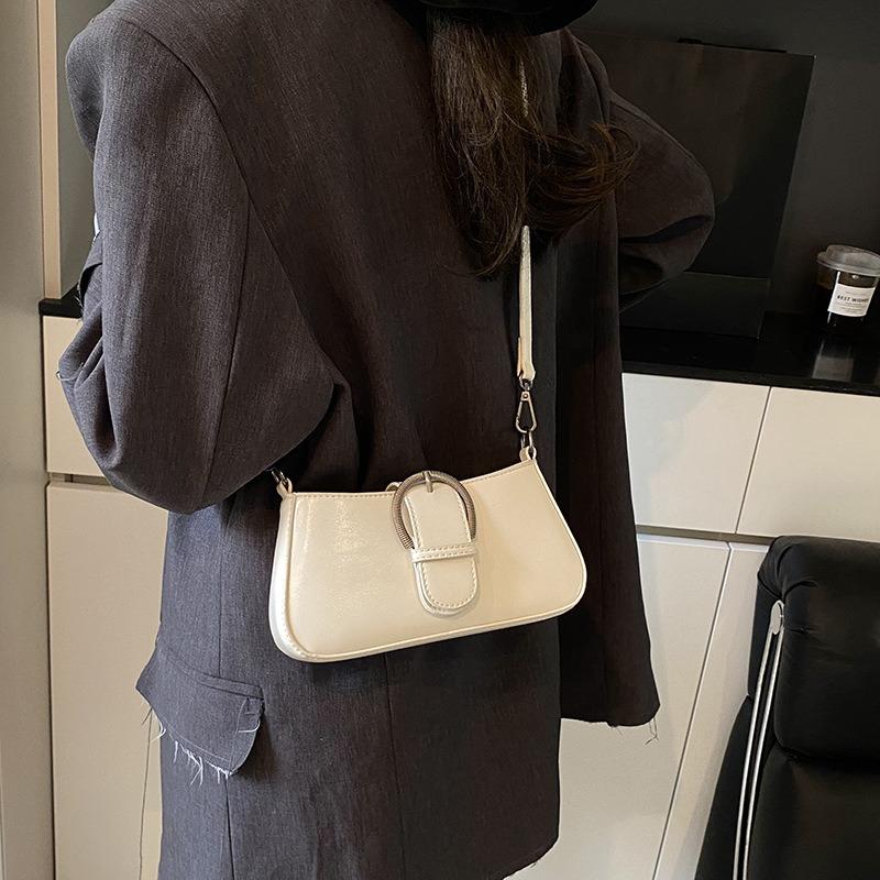 Simple and Versatile Underarm Bag Women's New High-end Fashion Small Square Bag Niche Trend Casual Women's Bag