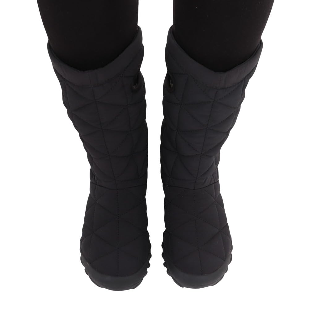 Bogs HIGH Snow Size 2E B-MOC Boots, Women's, Black, 24.0 cm,