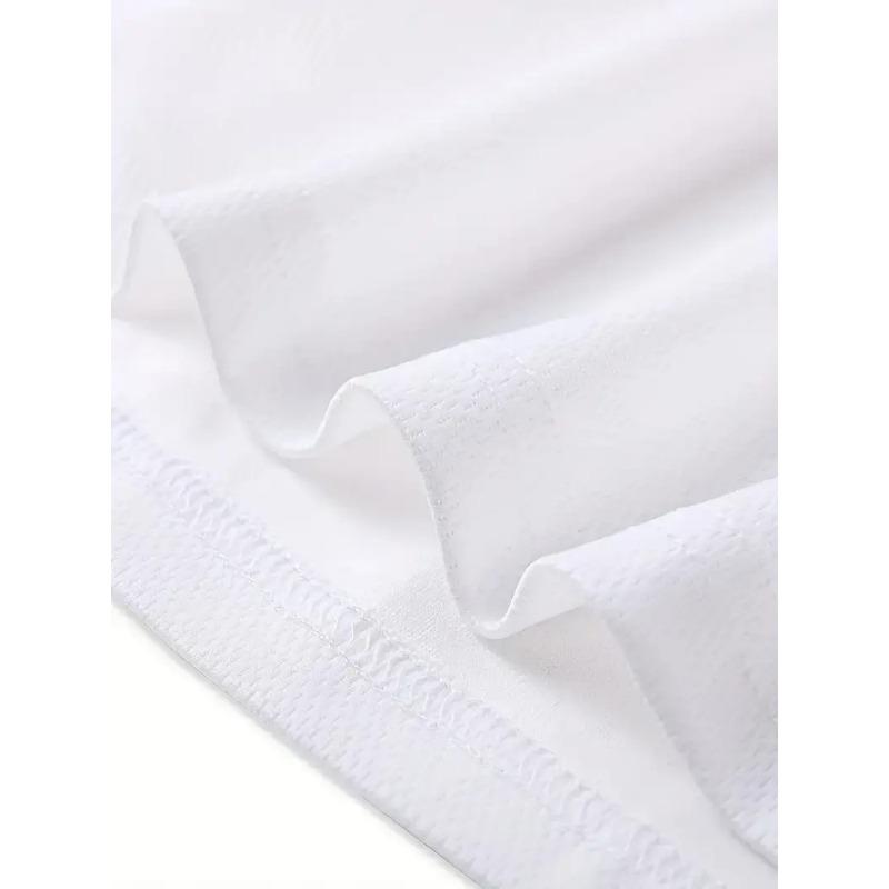 Tailles européennes T-shirt à manches courtes pour homme avec impression 2D Décontracté Col rond - Coupe élastique,