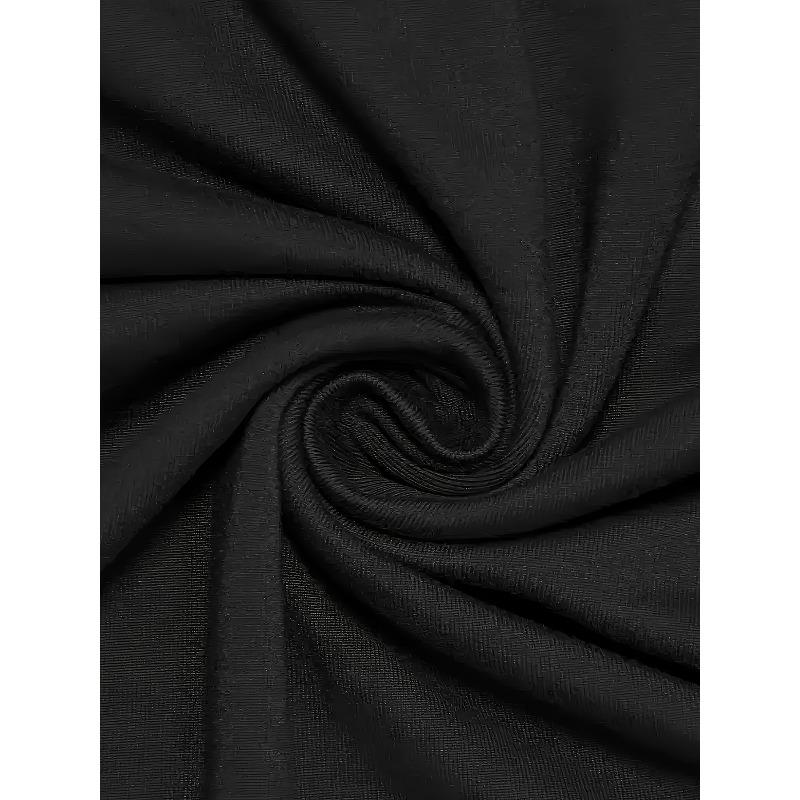 Damen Schwarz T-Shirt Rosa Rose Aufdruck Lässig Kurzarm Rundhals Maschinenwaschbar Sommer Trainings Freizeit Oberteil