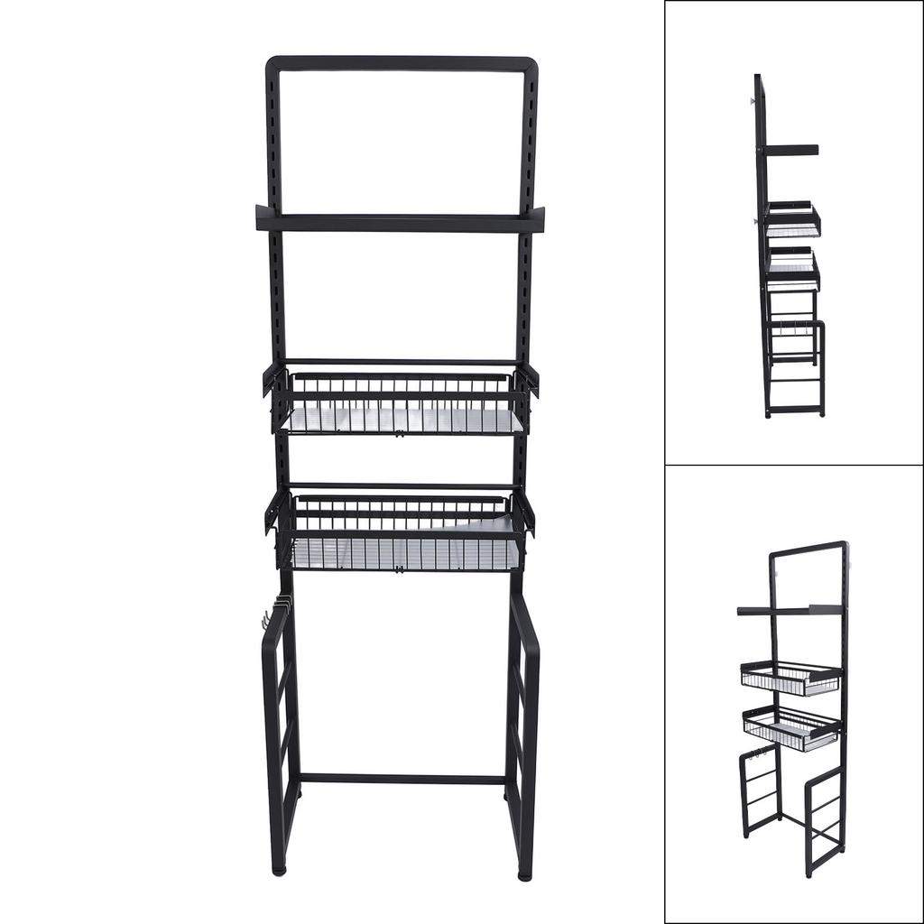 Over The Toilet Rack Over Toilet Bathroom Organizer Pull Out Adjustable Design Fit Most Toilets