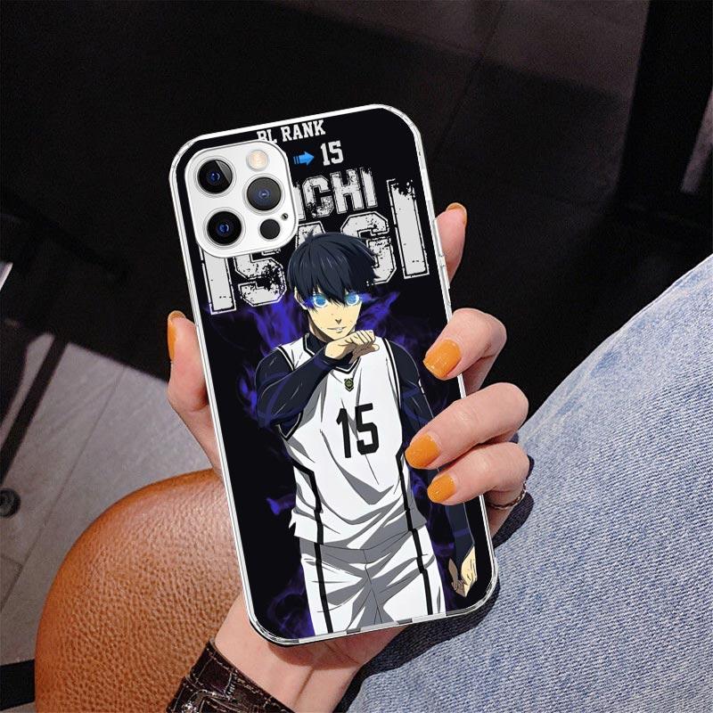 Blue Lock Isagi Yoichi Phnoe Case for Iphone 17 Air 16 16E 11 12 13 Mini 14 Plus 15 Pro Max 7 8 + SE 2020 Phone Cover Coque 17 A