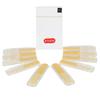 M MBAT 10pcs Bb Clarinet Reeds Portable Wood Color Reeds Clarinet Replaceable Parts Spare Parts Woodwind Parts & Accessories