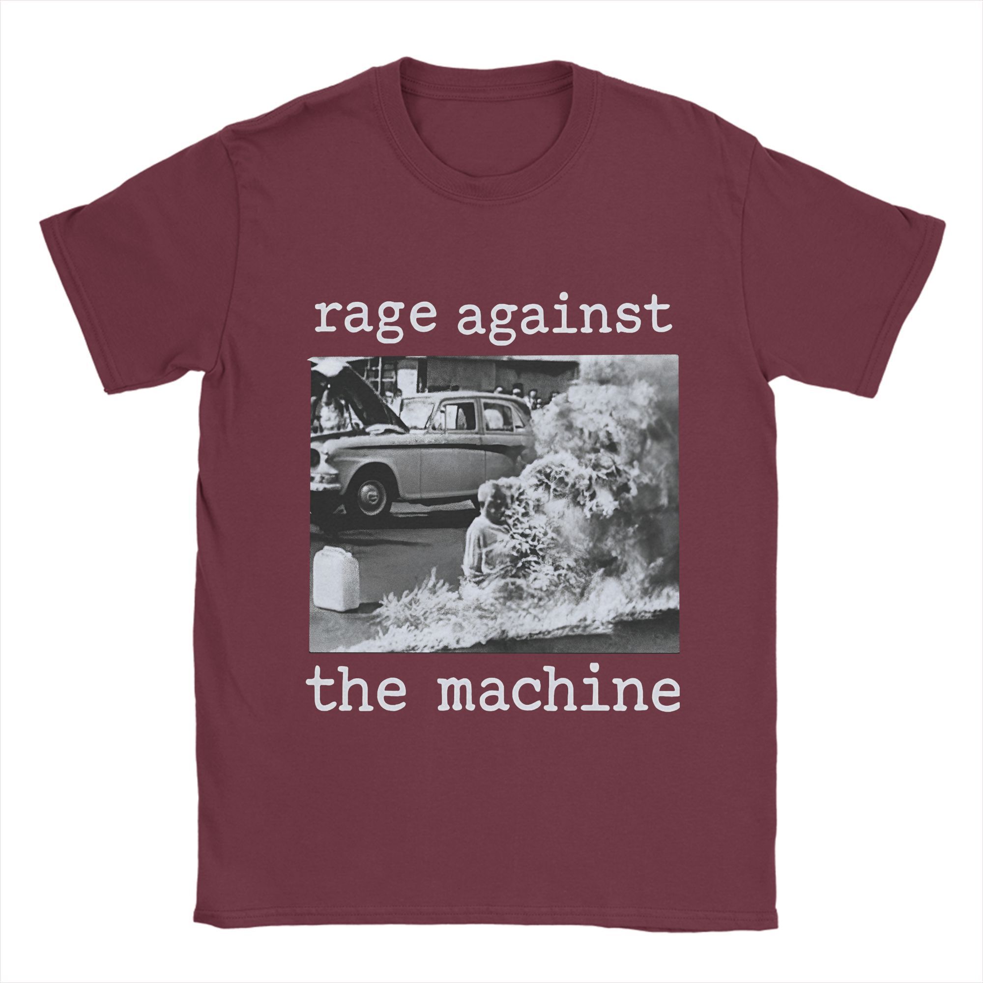 

Чоловіча футболка Rage Against The Machine Бавовняні Топи Новинка З Коротким Рукавом Круглий Виріз Футболка Ідея для Подарунка Футболка 4XL