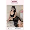 Erotic Underwear Women's Sexy Suspender Long Dress Transparent Temptation Pajamas Pajamas Mesh Perspective Suit Extreme Temptation