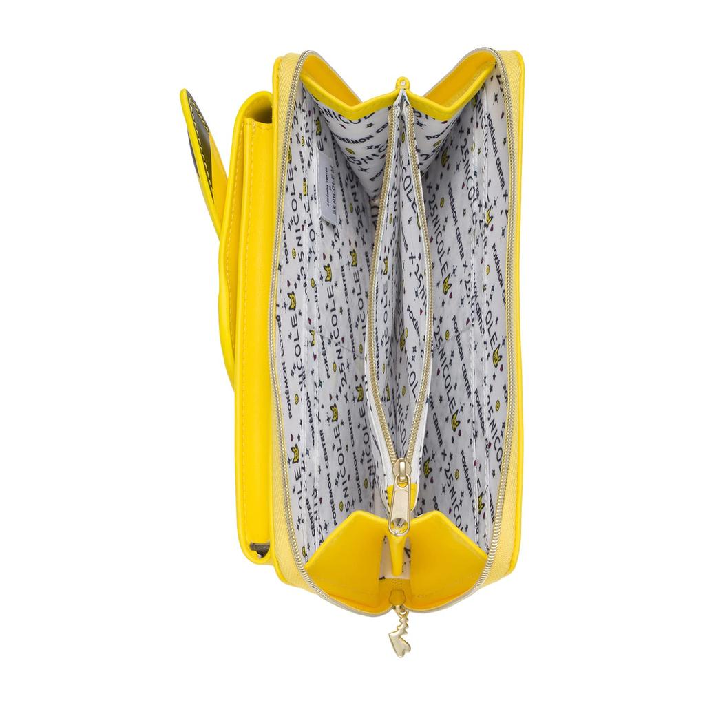 Pokémon Center Original Pokémon accessory x 25NICOLE Smartphone Shoulder Bag with Wallet Function - Pikachu