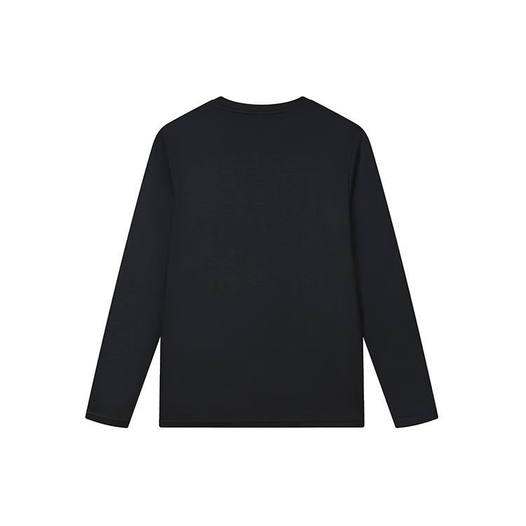 FILA T Shirts Men's Jet Black Crew Neck Moderate Straight Fit F11M317205FBK