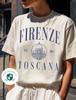 Firenze, Toscana Comfort Colors Cotton T-Shirt | Florence, Italy Souvenir, Travel Shirt | Gift