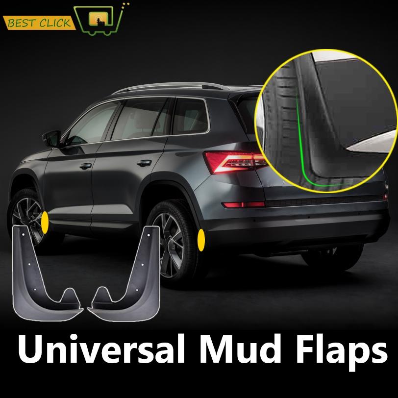 Universal Car Mud Flaps Fender Auto Van SUV Trucks Mudflaps Splash Guards Flap Mudguards Car