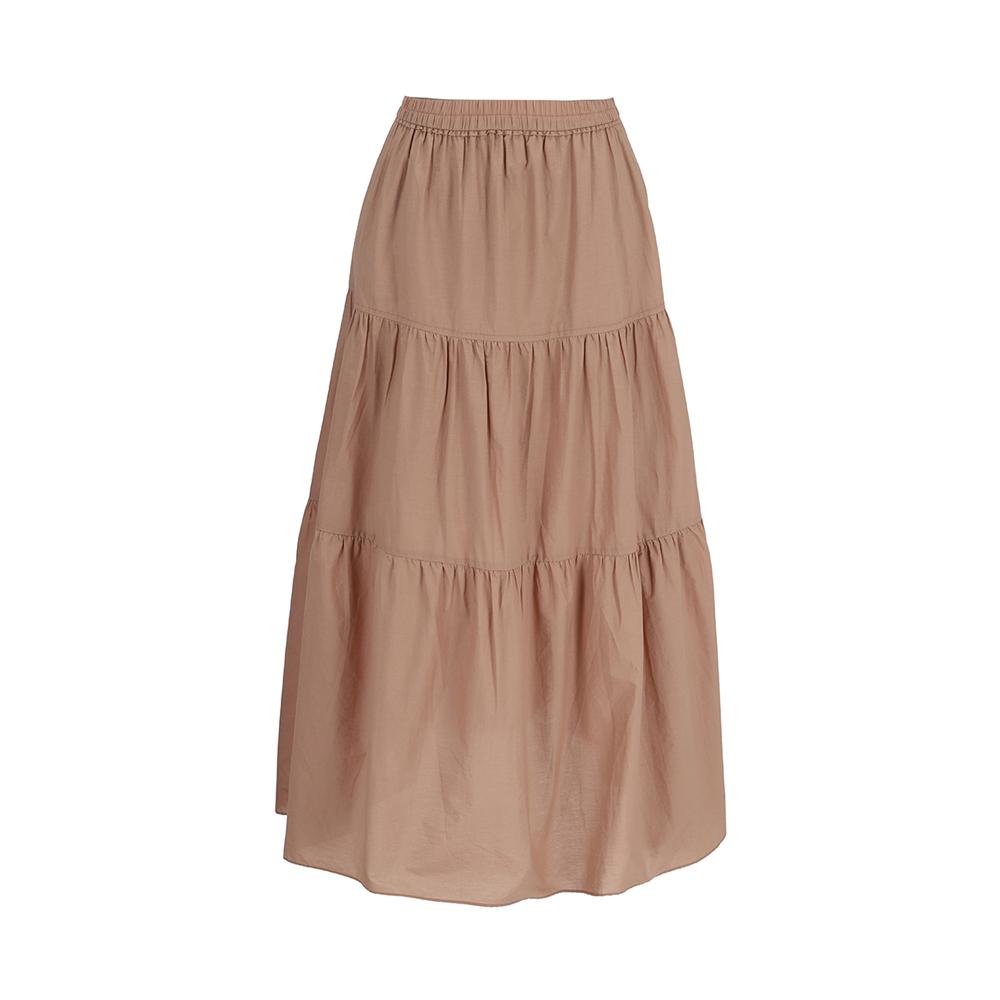 VISITINNEWYORK Tiered Banding Skirt (Vz7Sr14)
