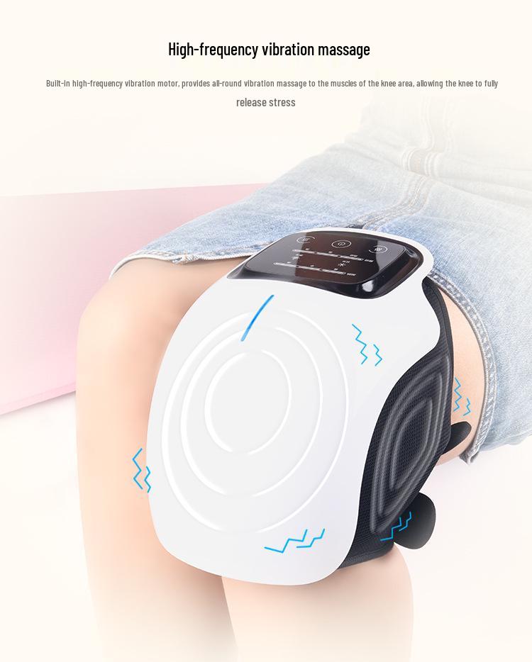 Smart Infrared Heating Knee Massager with Vibration