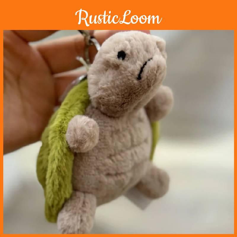 Cute Plush Turtle Animal Toy Keychain Bag Pendant For Kids Gifts Decoration And