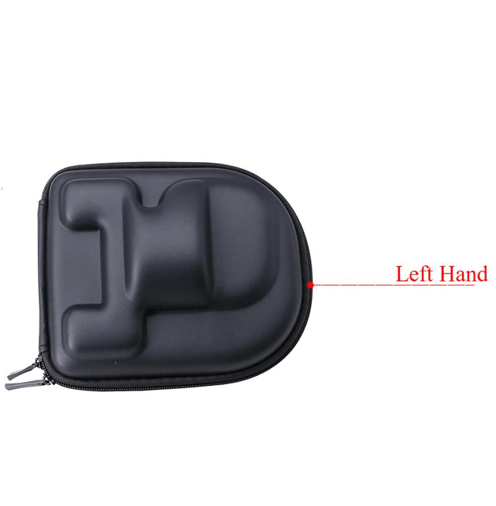 Portable Fishing Reel Bag Waterproof EVA Hard Shell Protective Case Cover Fishing Tackle Accessories for Most Baitcasting Wheel