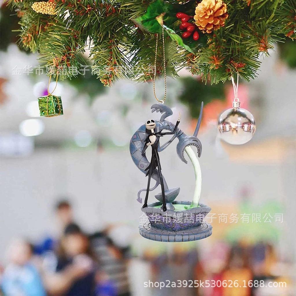 2022 New Funny Christmas Decorations Cartoon Character Acrylic Hanging Ornament For Christmas Tree And Car Backpack