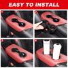 TPE Anti-water Accumulation, Easy To Clean Internal Central Control Water Cup Holder Suitable for Toyota Supra GR A90 MK5 +